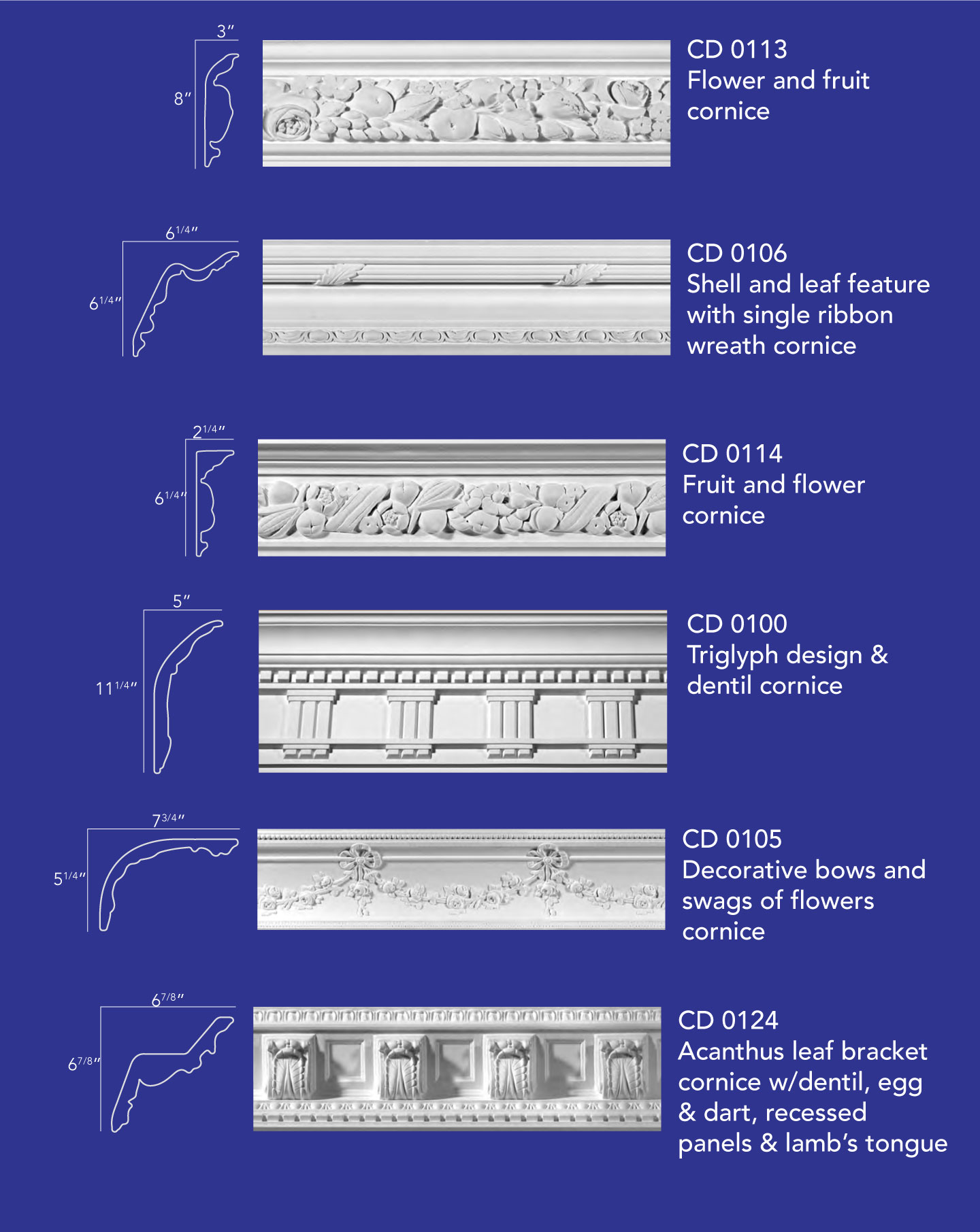 Cornice Design Decorative 3