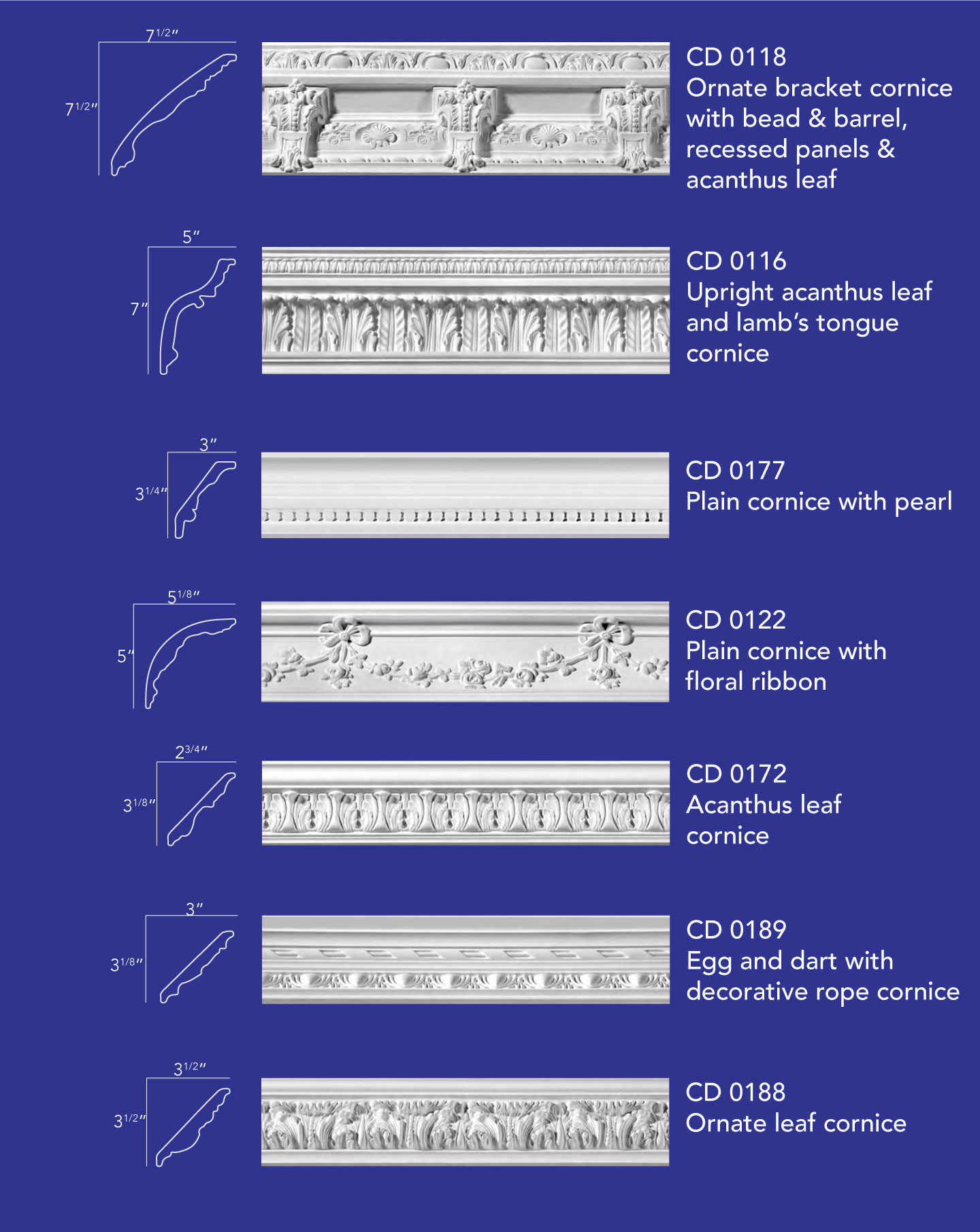 Cornice Design Decorative 5