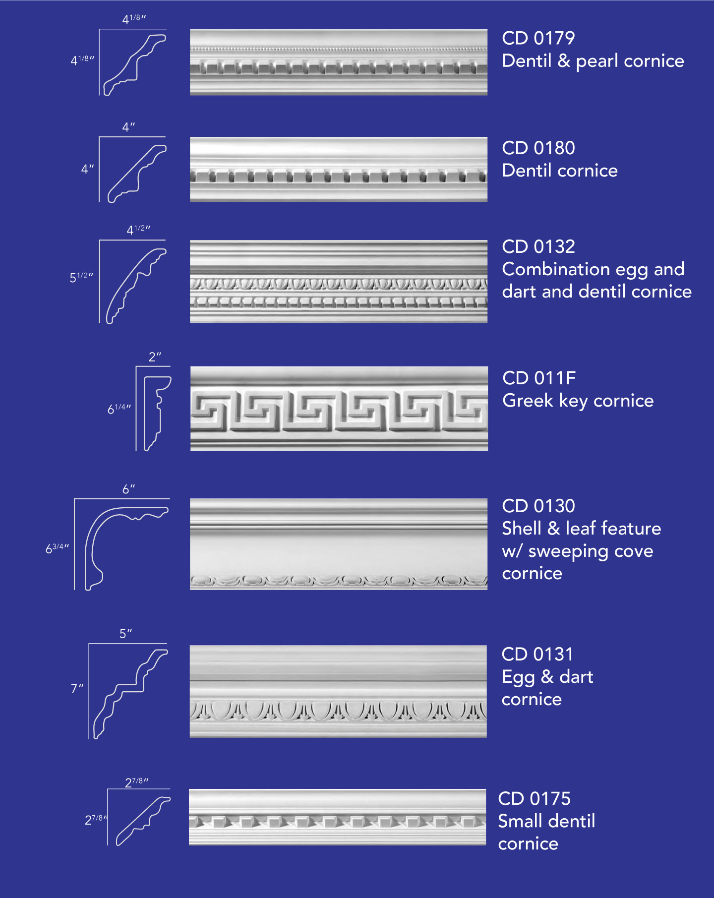 Cornice Design Decorative 8