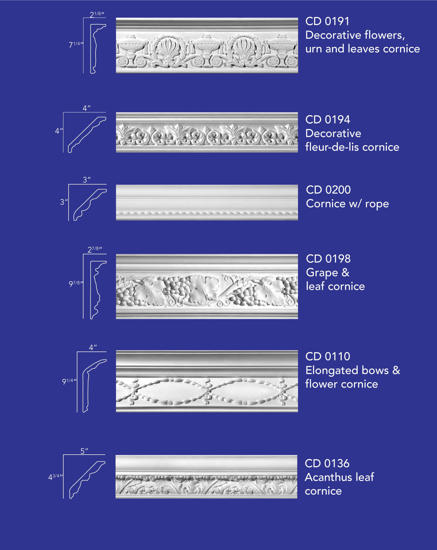 Cornice Design Decorative 9