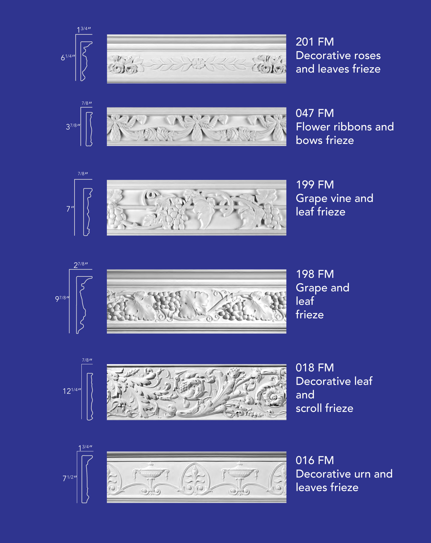 Frieze Mouldings 1