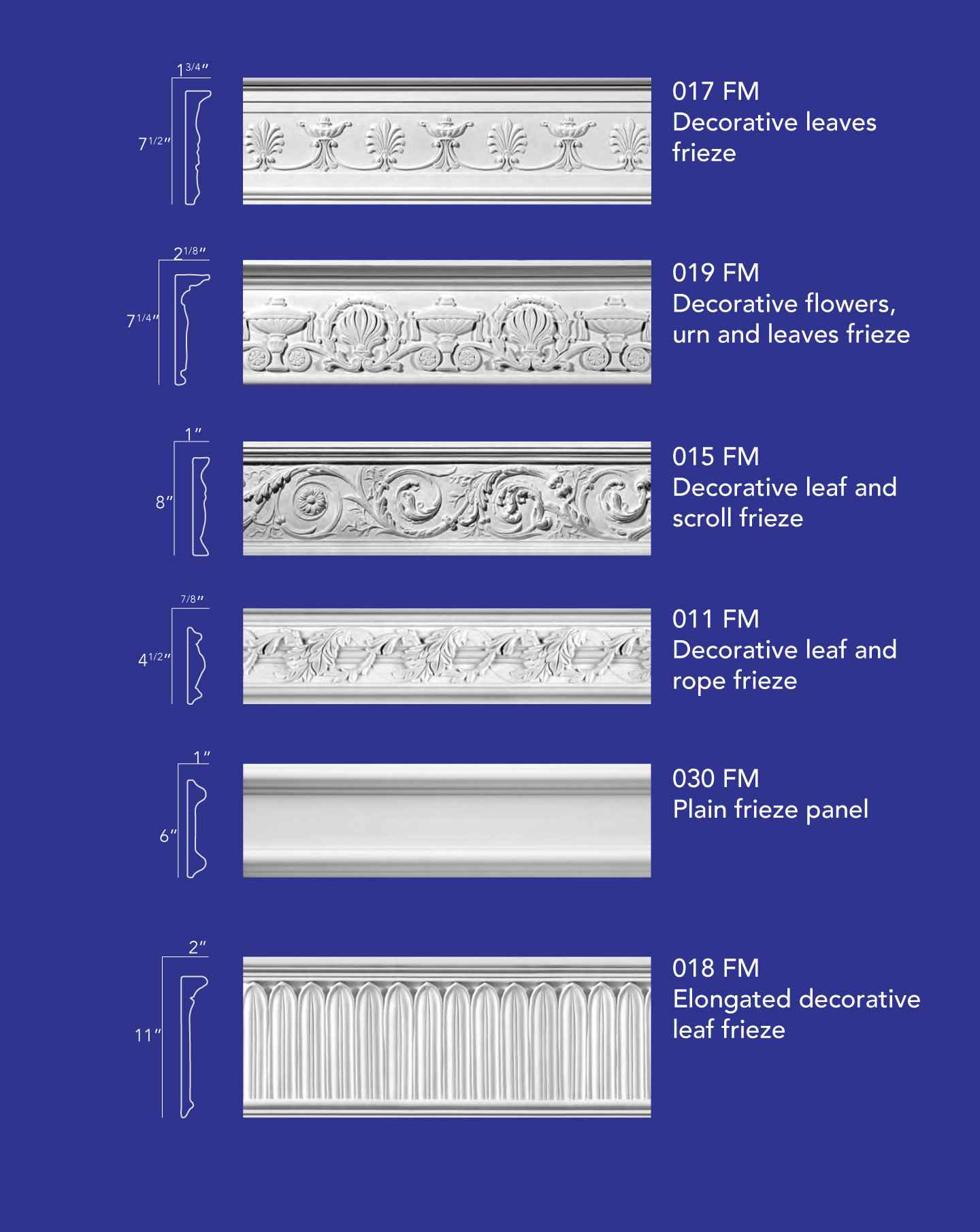 Frieze Mouldings 2