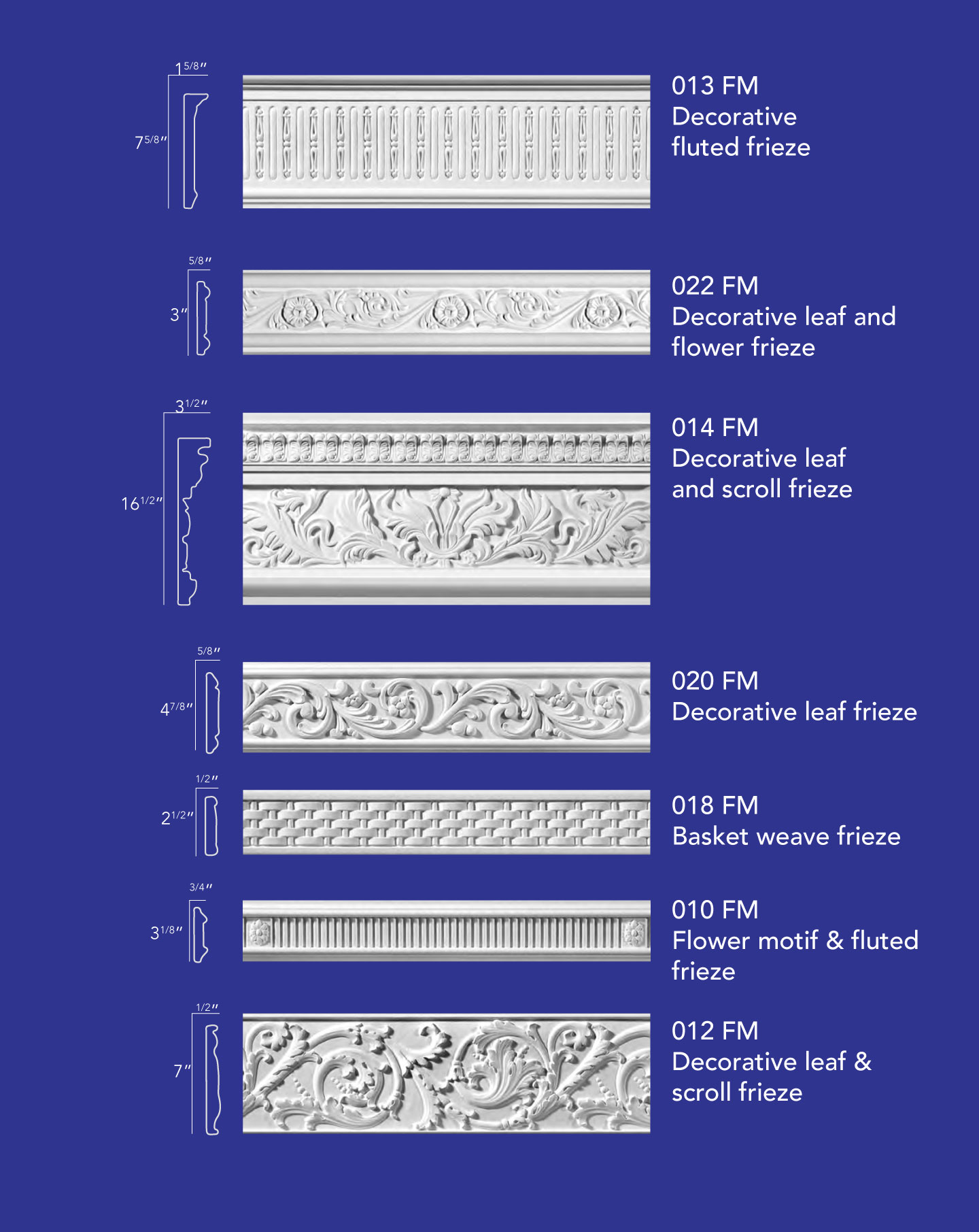 Frieze Mouldings 3